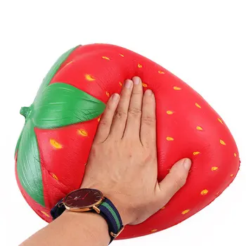 huge strawberry squishy