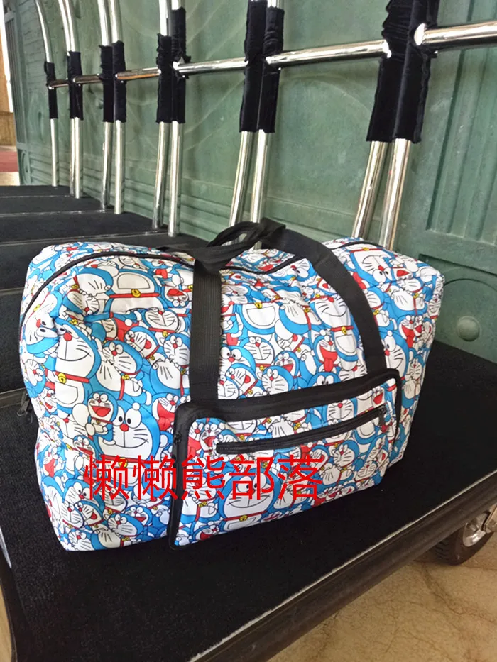 IVYYE, 1 шт., 52 см, Doraemon, модная, аниме, переносная дорожная сумка, многоразовые, Tote, складные сумки, сумка для багажа, сумки для хранения, Новинка