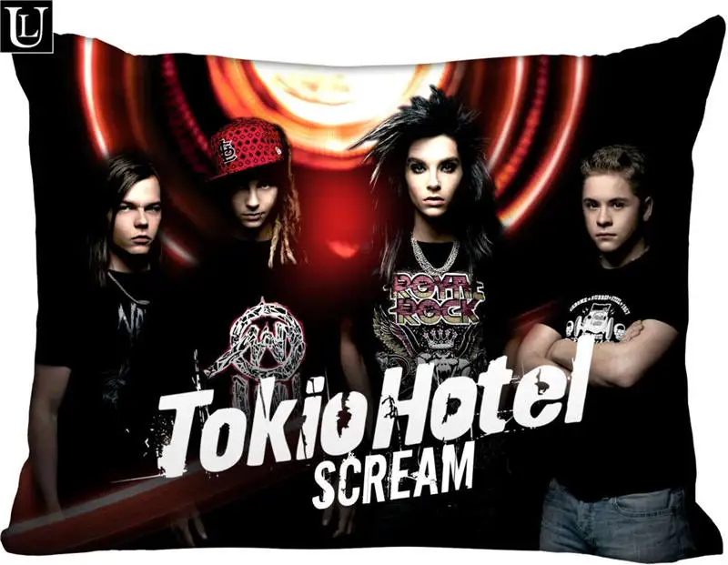 

Custom Tokio Hotel Pillowcase Charming Actor Pillowcase Covers Standard Size 20x30 Inch More size