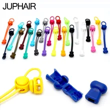 JUP 8 Par 1 m Redondo de Color Cordones de Los Zapatos Cordones de Los Zapatos para Niños de La Manera de Goma Elástica Ajustable Moda Perezoso Cordón Cuerdas