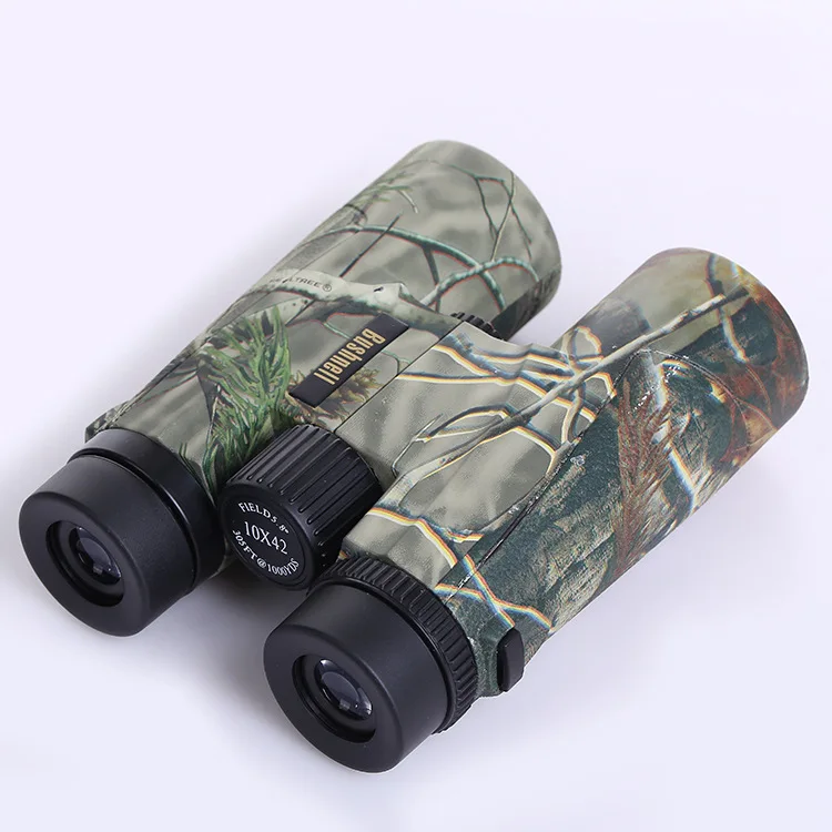 Visão de Alta Qualidade sem Ocular Camuflagem Militar Binóculos Caça Profissional Telescópio Zoom Infravermelho hd 10x42 4 Telescópio e binóculos