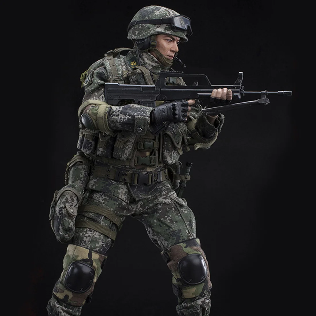 Clearance Flagset 1/6 Chinese Army Machine Fighter Soldier Model Action Figure Model Toys Hobbies For Kids Adults New Arrivel 28