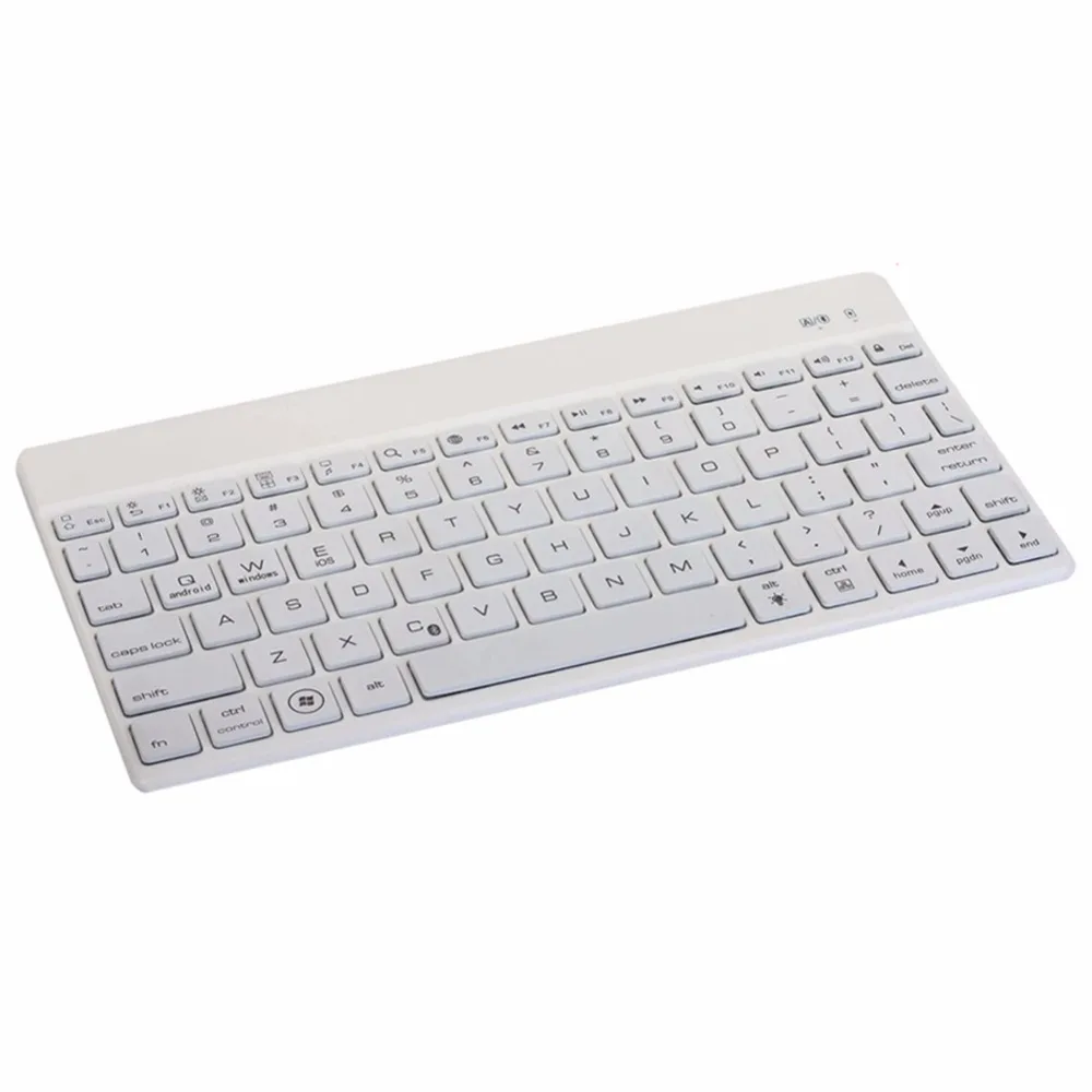 

Ultra-Thin High Quality Universal 7 Colors LED Backlight Wireless Bluetooth 3.0 Keyboard with USB Charging Cable for Tablet
