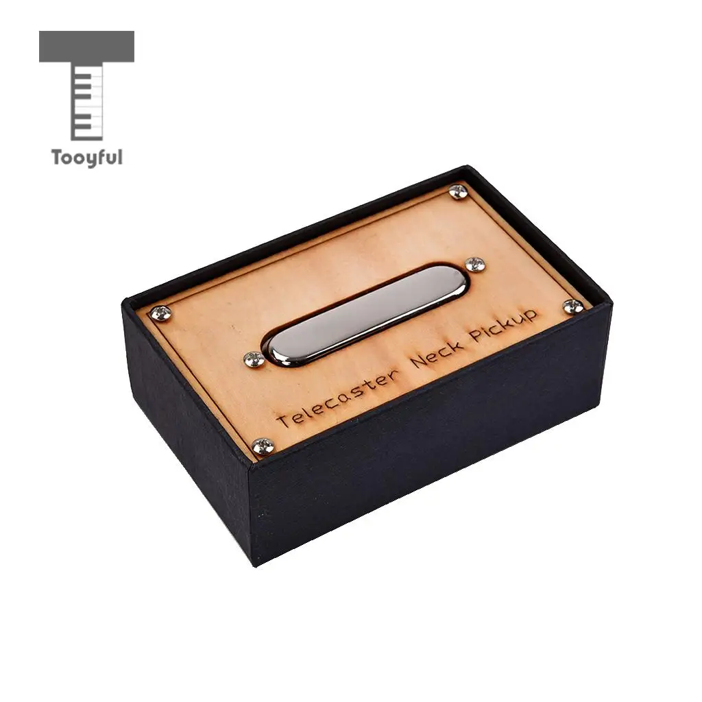 Tooyful Alnico 5 Vintage Single Core Copper Lead Telecaster Pickup Set for TL Electric Guitar 