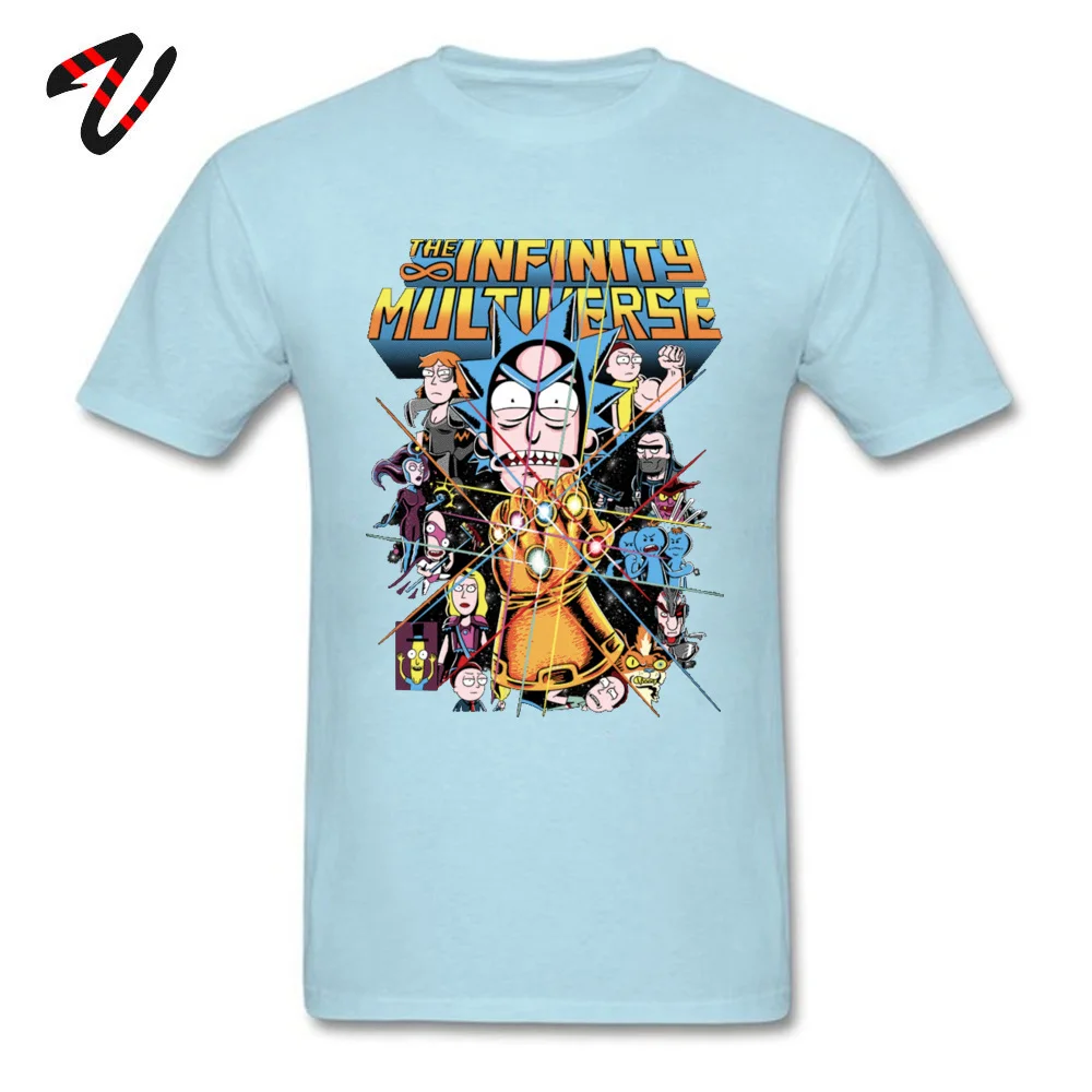 _black Tops Tees rickandmortyMarvelAvengersEndgame Mother Day 100% Cotton O-Neck Men Top T-shirts Personalized Tops Shirts Funny rick-and-morty-Marvel-Avengers-Endgame light