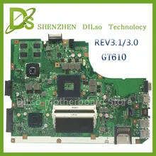 KEFU A55V for ASUS K55VD A55V mainboard REV3.1/3.0 motherboard For ASUS K55VD A55V motherboard GT610 100% tested