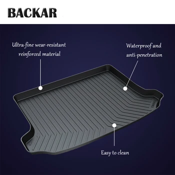 

Backar 1Set Car Cargo Rear Trunk Mat Anti-slip Mat For VW Tiguan 09-17 Golf 6 7 Sportsvan Magotan 11-18 Bora 08-18 Touran 04-18