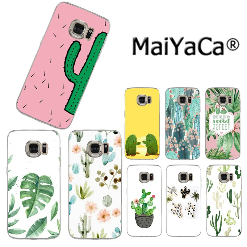 

MaiYaCa Panda Pour Coque Luxe Cactus Amazing new arrival phone case for Samsung S3 S4 S5 S6 S6edge S6plus S7 S7edge S8 S8plus