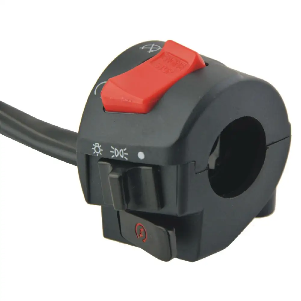 LumiParty 1 пара MP1504254 12 В крепление на руль мотоцикла кнопка переключения для