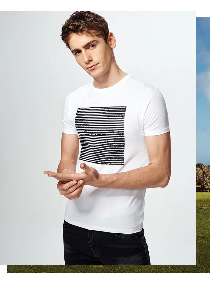 SELECTED cotton round collar short-sleeved T-shirt C|4182T4593 HTB1voKusyCYBuNkHFCcq6AHtVXaa - SELECTED cotton round collar short-sleeved T-shirt C|4182T4593