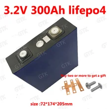 Lifepo4 3,2 v 300Ah литиевая батарея для DIY 12V 24V 36V 48V 300ah RV скутер e-bike хранение энергии солнечные инверторы для дома на колесах