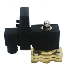 DN15/20/25 Электрический таймер Авто водяной Латунь Электромагнитный клапан электронный сливной клапан для воздушного компрессора конденсата AC220V DC24V