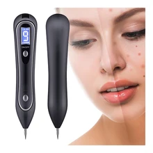 Плазменная ручка красота точка моль удаление с ЖК-ручкой 9 уровень плазменный лазер темные пятна для удаления кожи бородавок тег машинка-карандаш для удаления татуировок