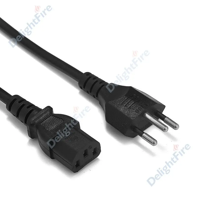 Cabo de alimentação iec c13, 1,5 m,