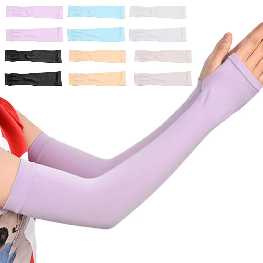 Buy ELENXS 1 Pair Cooling Arm Sleeves For Sun Protection Arm Cover ja30ja5 For