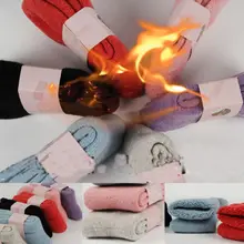 1 пара Женские шерстяные кашемировые однотонные теплые толстые мягкие горячие модные гетры в партии Новые