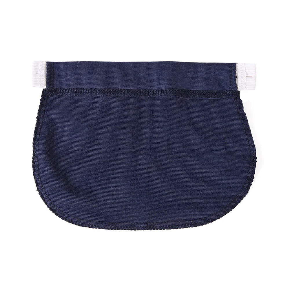 Джинсы для беременных расширитель пояс регулируемый эластичный брюки беременность мягкий - Цвет: Blue