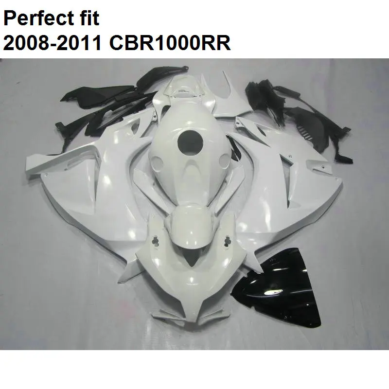 Лидер продаж Обтекатели для Honda CBR1000RR 08 09 10 11 классический белый комплект