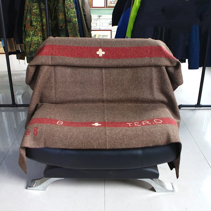Swiss Military Wool Blanket Thick Weighted Blankets Throw Swiss Military Wool Blanket Thick Weighted Blankets Throw