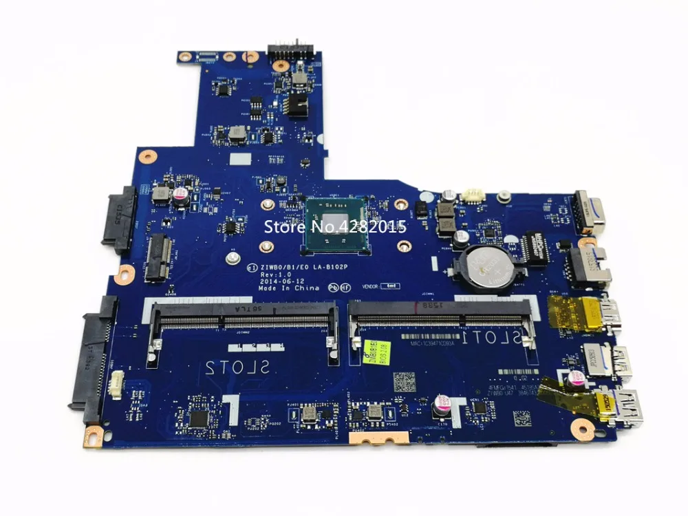 

5B20G90110 Free shipping For Lenovo B40-30 Laptop Motherboard ( For intel N2840 CPU ) ZIWB0/B1/E0 LA-B102P Mainboard 100% tested