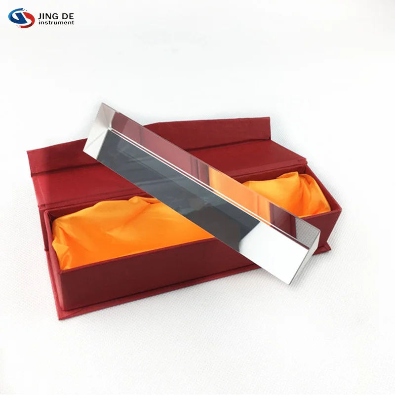 

JING DE Prism large 150 * 30 * 30 optical glass dichroic prism rainbow refraction principle experiment science experiment gift
