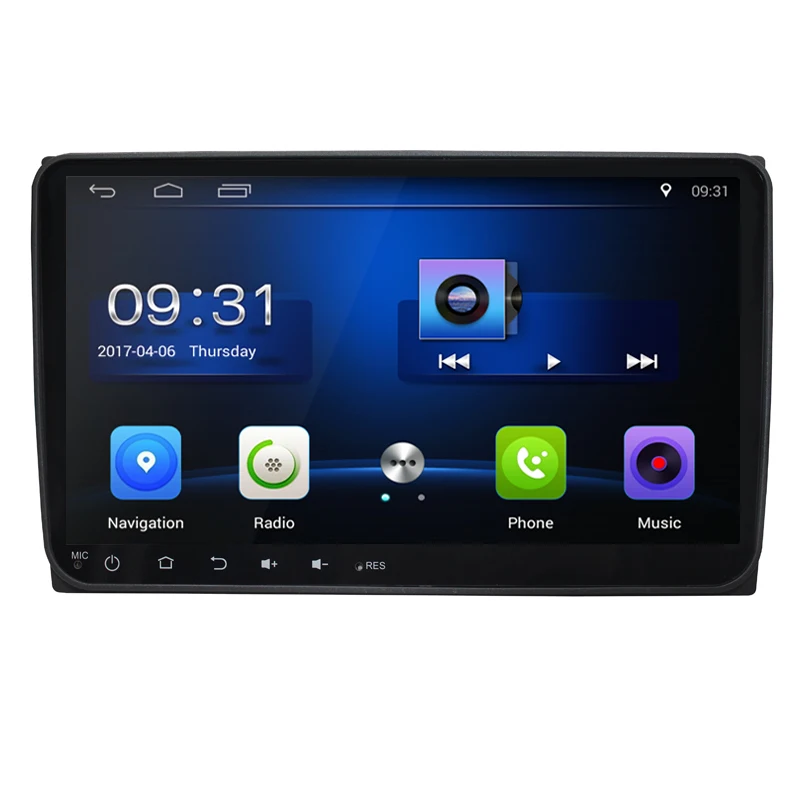 Excellent 9" Quad core Car radio for VW Bora Sagitar Magotan Touran Golf 2006-2010 android 8.1 car DVD player with WiFi BT Steering wheel 0