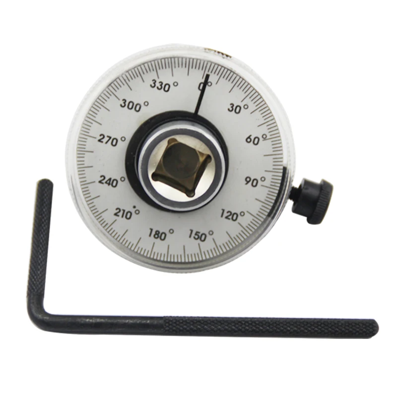

1/2" Dr Torque Angle Gauge Calibrated 360 Rotation Scale Gauge Meter Automotive