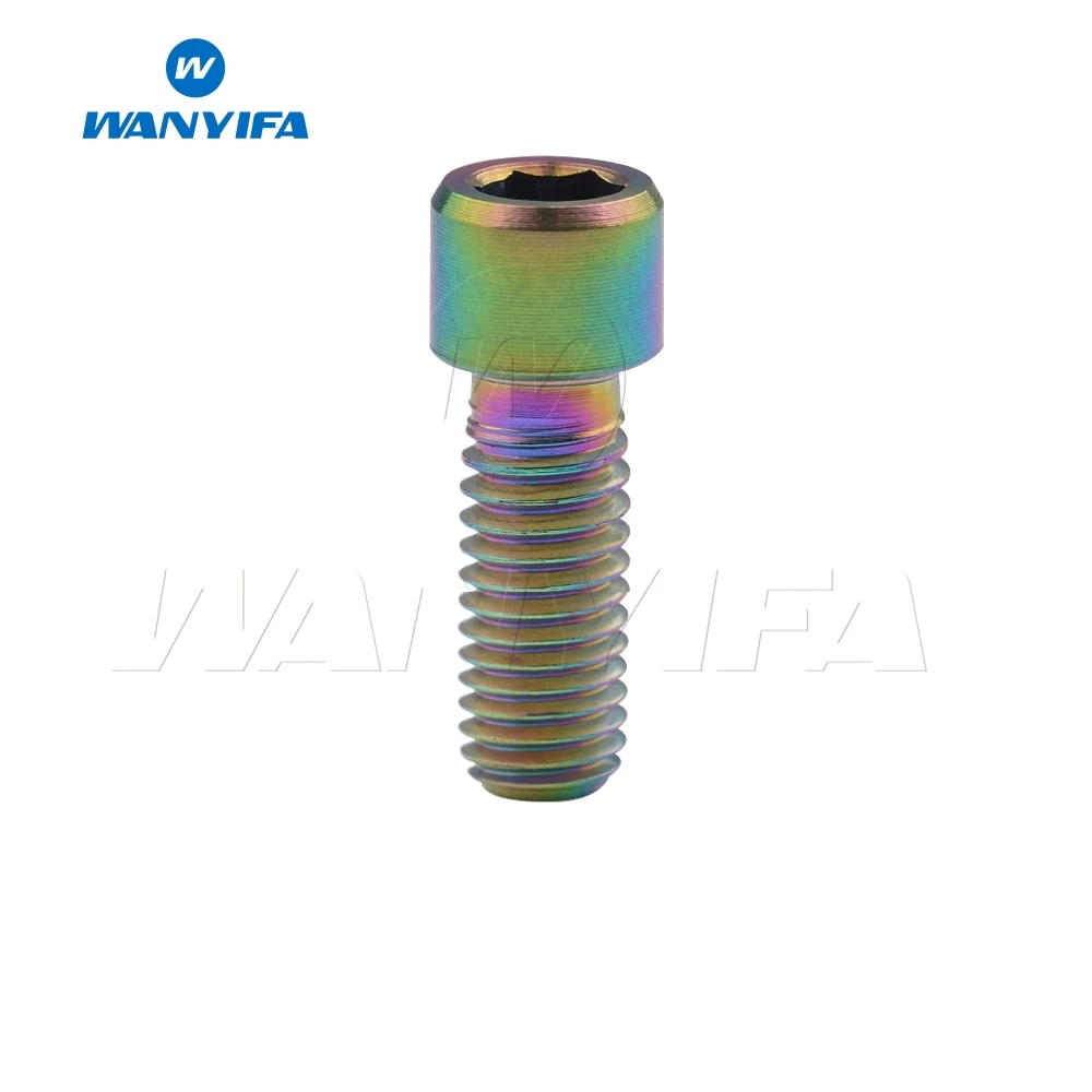 Wanifa Винт С Титановым болтом M4x10 13 5 15 20 25 мм Небольшая головка для велосипеда