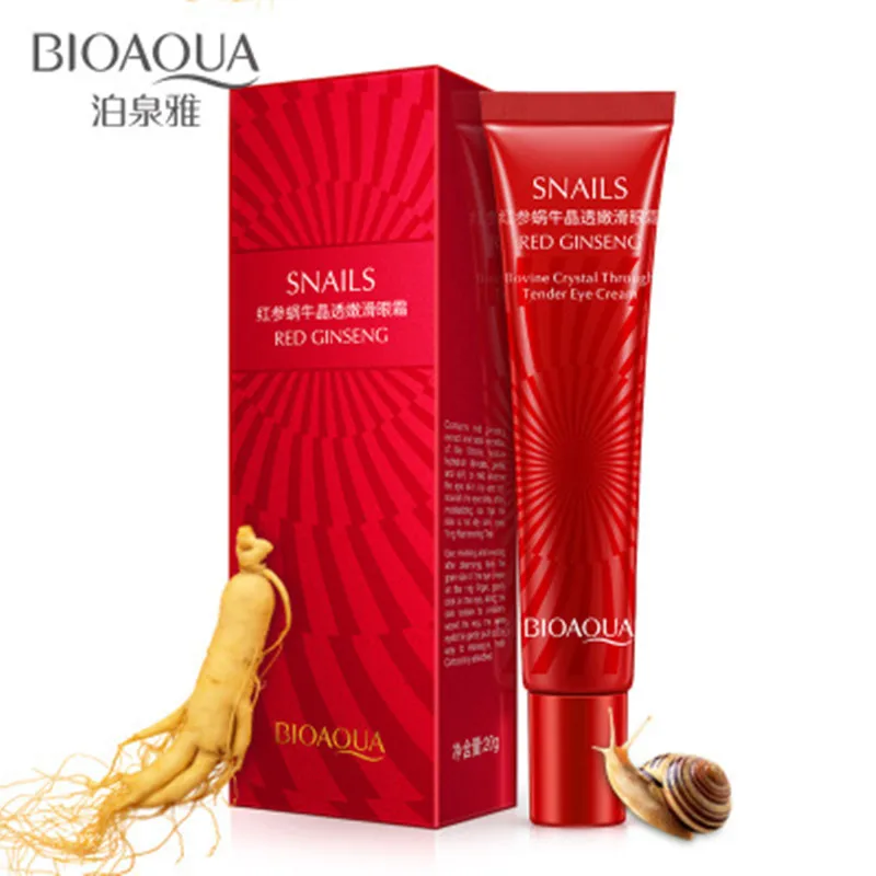 

Snail Serum Secretion Filtrate Eye Cream Skin Care Anti-Aging Anti-Puffiness Moisturizing Dark Circle Korean Cosmetics