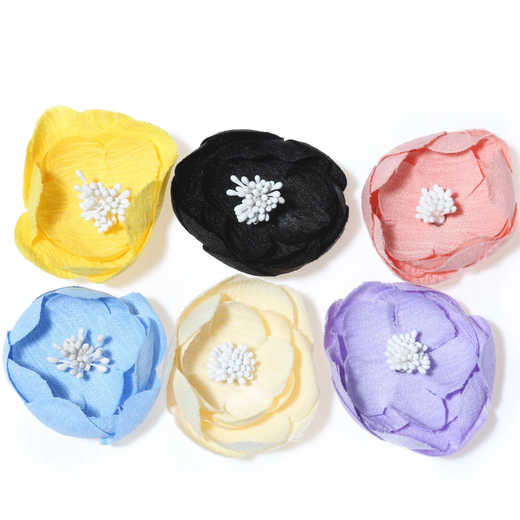 

CHENGRUI,F19,4.4cm,Flower heads,Jewelry accessory,Jewelry material,Colored petals,Handmade，4pcs/bag