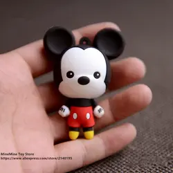 ZXZ Микки Мышь 7 см ПВХ мини-Кукла фигурку положения аниме украшения коллекции фигурка игрушка модель детей для подарка