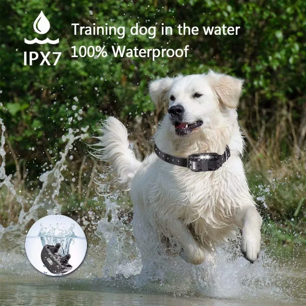 PET880 1 ошейник для собак 800 м звуковой сигнал Vibra Электрический водонепроницаемый и