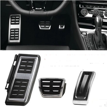 

Car Clutch Brake Accelerator Pedal Footrest Pad Covers For VW /Golf 7 GTi MK7 /Skoda /Octavia A7 /Audi A3 8V /Passat