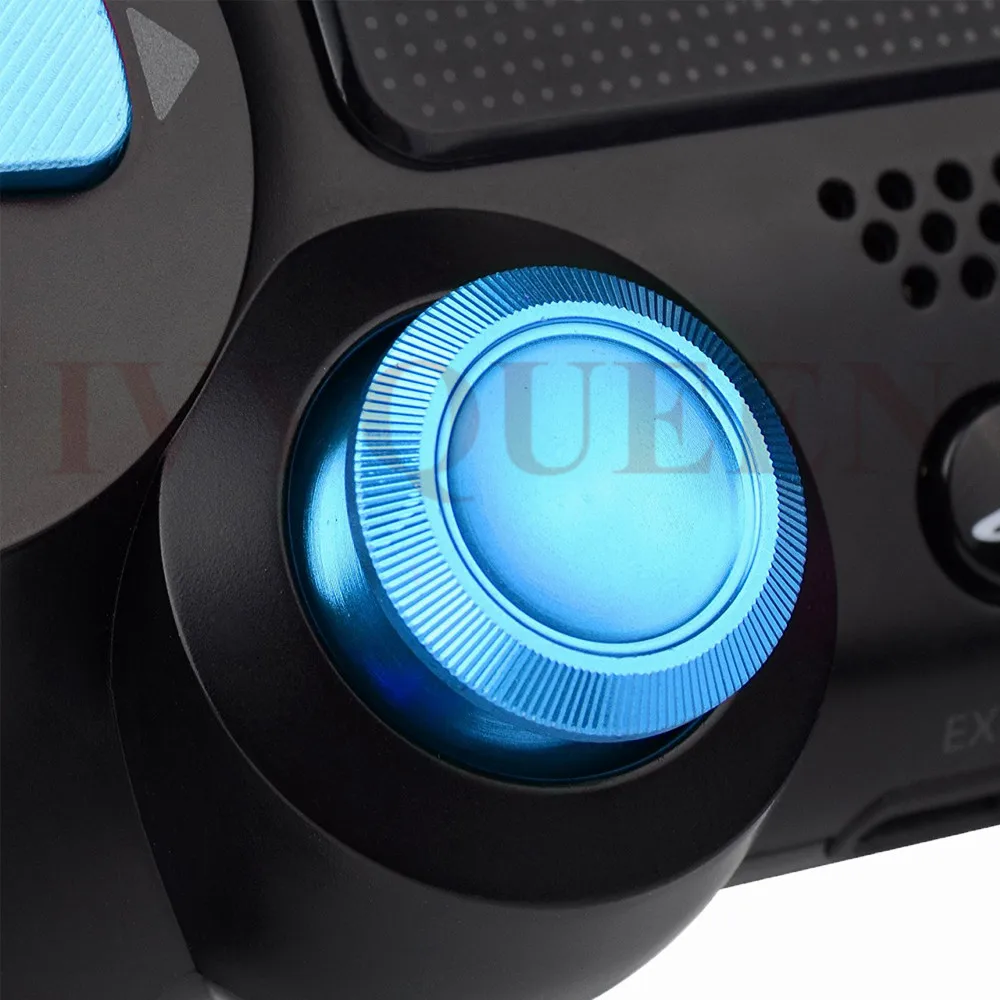 for ps4 pro slim metal buttons blue     06
