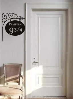 

Wall Quotes Stickers Harry Potter 9 3/4 Platform Vinyl Sticker Art Wall Decals Home Room Door Decor LX284