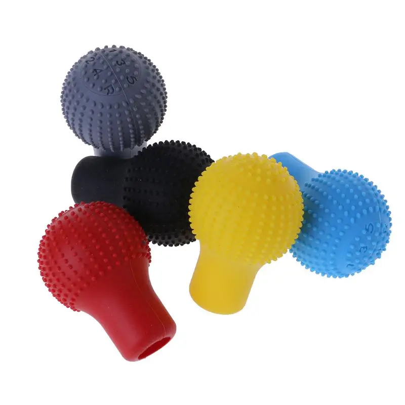 

Car Auto Round Silicone Gear Shift Knob Cover Manual Automatic Non slip Lever Shifter Knobs Case Protector Bump Stick Cover