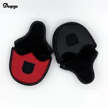 [2 цвета] Mallet Golf Putter Чехлы для спорта на открытом воздухе водонепроницаемые ПУ Клюшки для гольфа головные уборы красный/черный для мужчин и женщин
