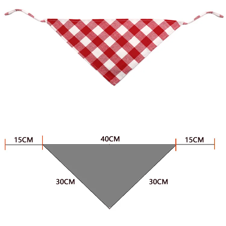 50/100 шт аксессуары для собак в клетку Стиль собака бандана хлопка моющиеся Регулируемая Собака Щенок Кот для маленьких собак, шарф для маленьких собак