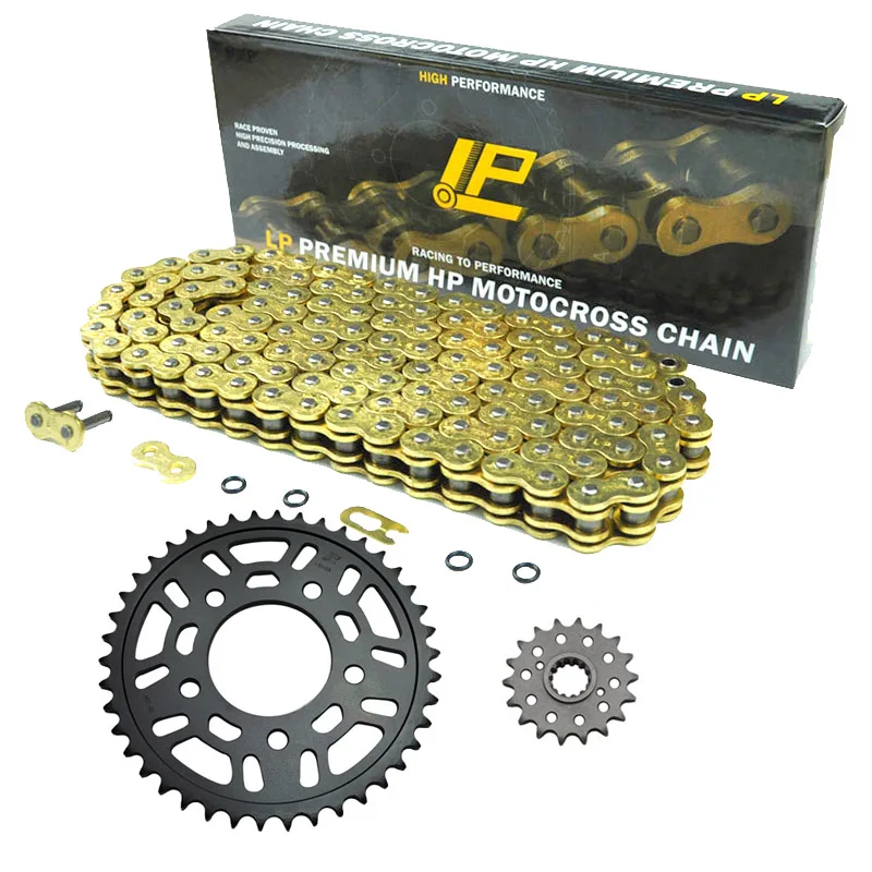 

42T 17T Front Rear Sprocket 530 122 Links Motorcycle Chain Kit for Honda CBR1000F Hurricane SC24 1989-1995 Drive Star Crown
