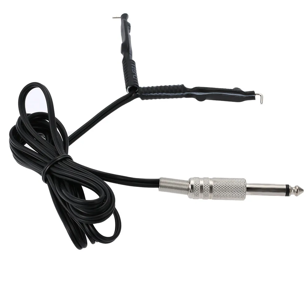 

3PCS Tattoo Clip Cord Black Rubber Silicone Phono-plug Cord For Tattoo Power Tattoo Machine Free Shipping
