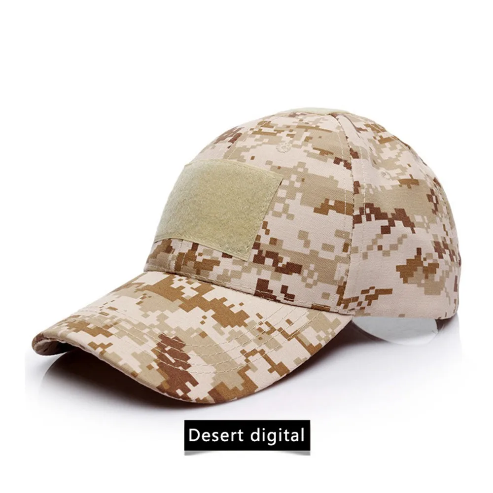 Adjustable Baseball Cap Tactical Summer Sunscreen Hat Camouflage Military Army Camo Airsoft Hunting Camping Hiking Fishing Caps