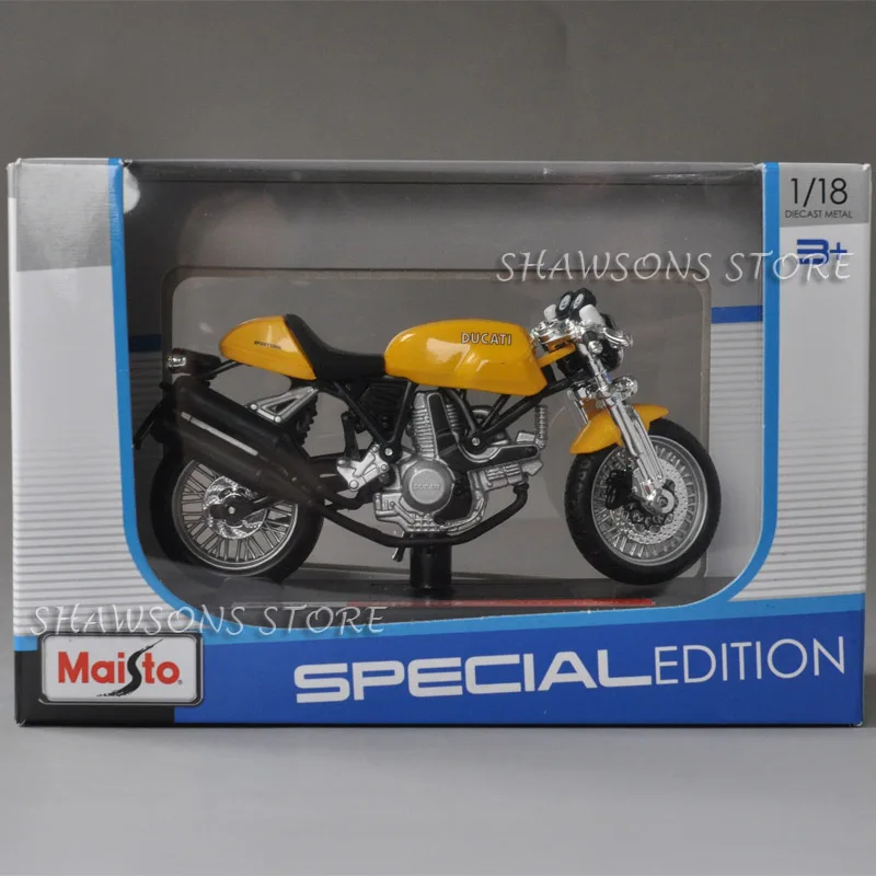 Литые игрушечные модели Maisto 1:18 Ducati Sport 1000 уличный велосипед миниатюрный мотоцикл Реплика