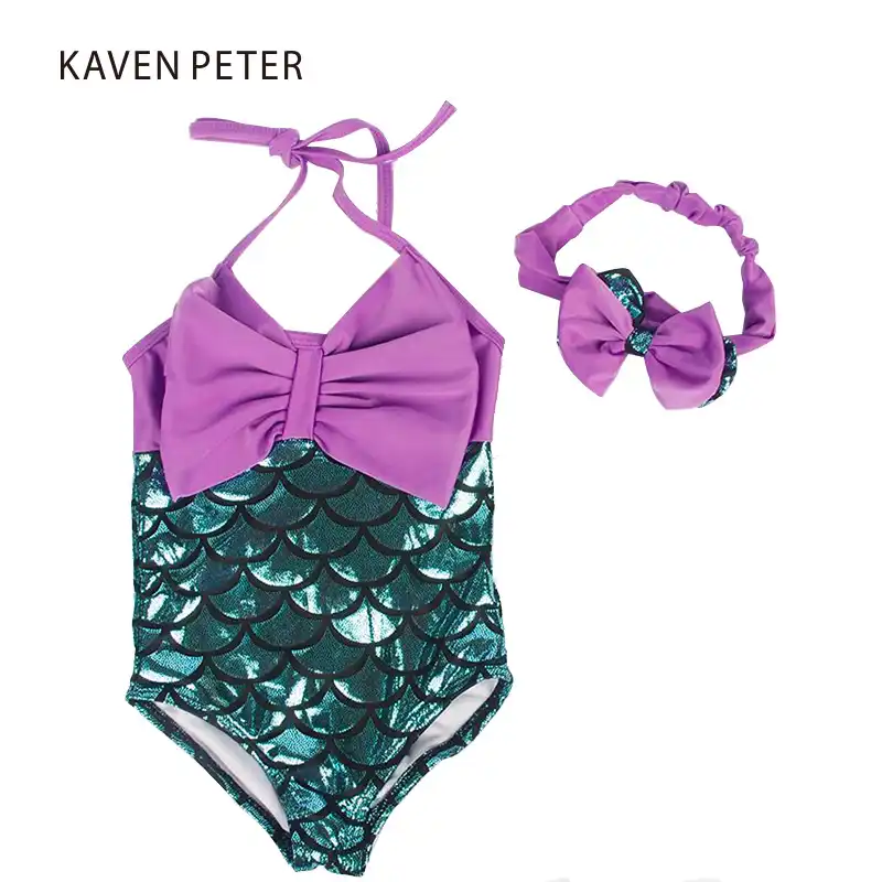 baby girl mermaid swimsuit