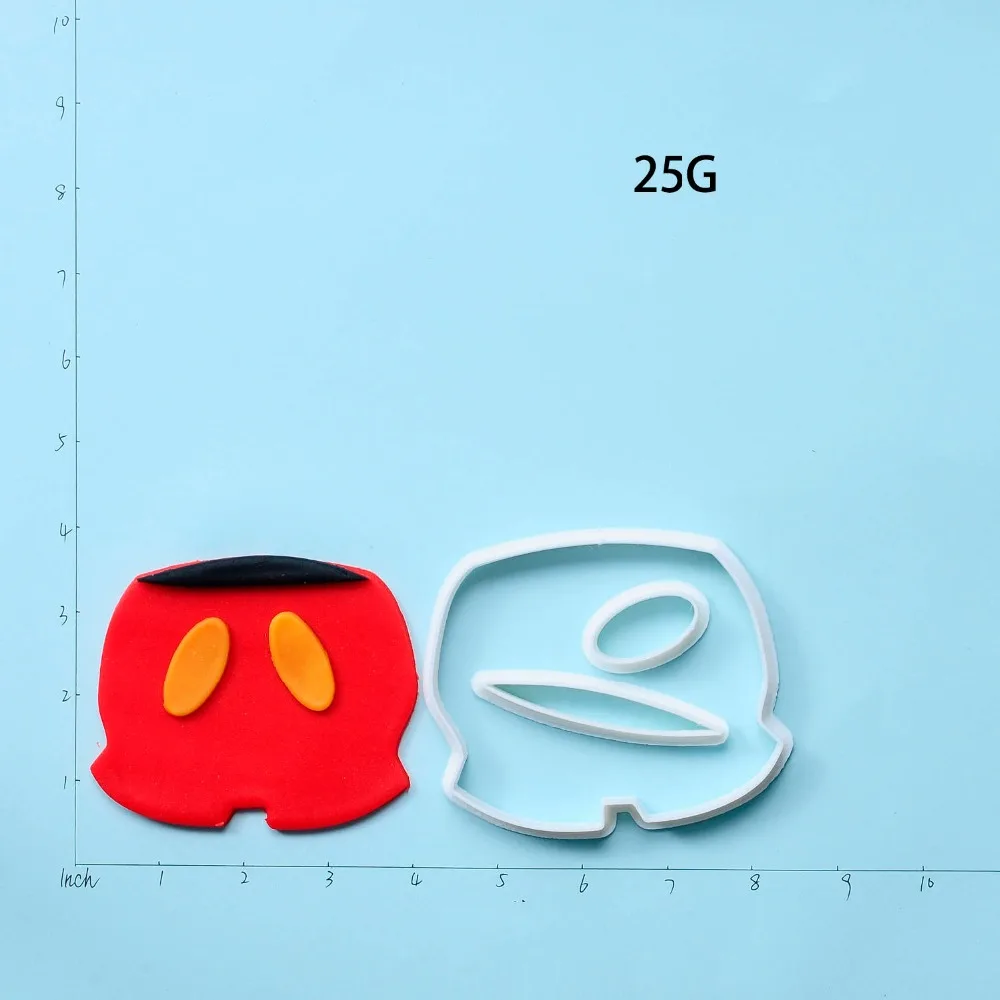 Мультяшный персонаж мышь резак для печенья набор на заказ 3D печатные формы
