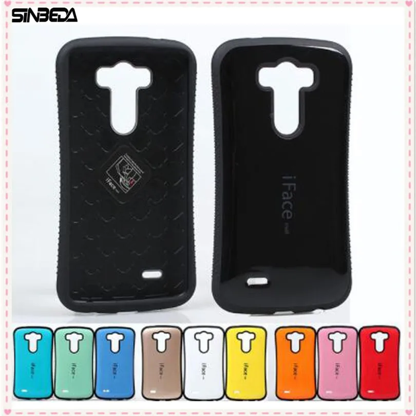 Чехол Sinbeda iFace Heavy Duty для LG G2 G3 амортизирующая задняя крышка Жесткий полная защита