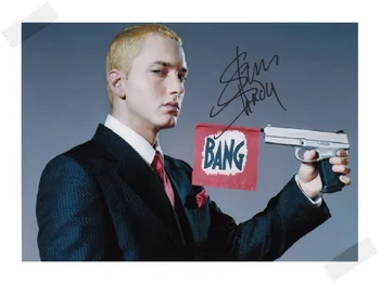 

signed Eminem Slim Shady autographed original photo 7 inches collection free shipping 112017B