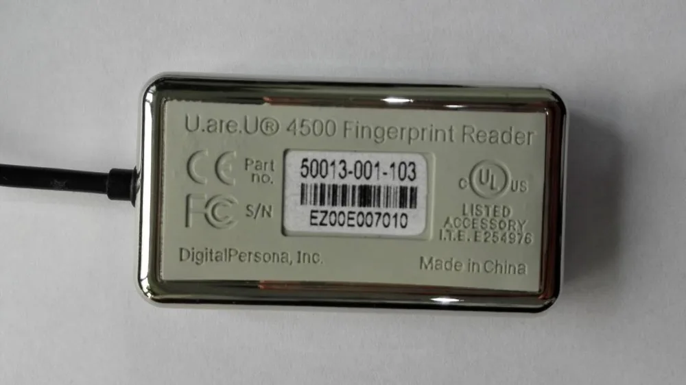 DigitalPersona U. are. U. 4500 usb-считыватель отпечатков пальцев нового SDK