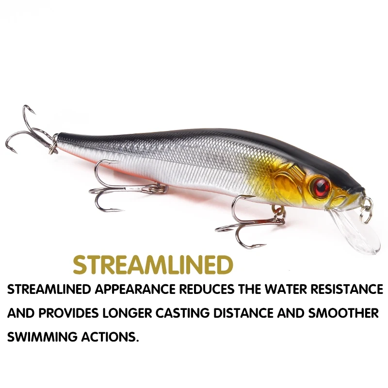 SEAPESCA 14 см 23 г воблер Рыболовная Приманка Minnow Crankbait Peche Bass Trolling iscas artificiais жесткая
