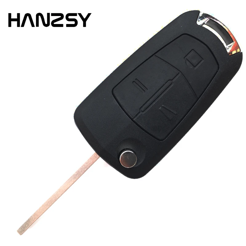 

3 buttons Folding Flip Car Key Case blank Fob For Opel Vectra zafira Astra Vauxhall Replacement Remote key housing Shell Cover