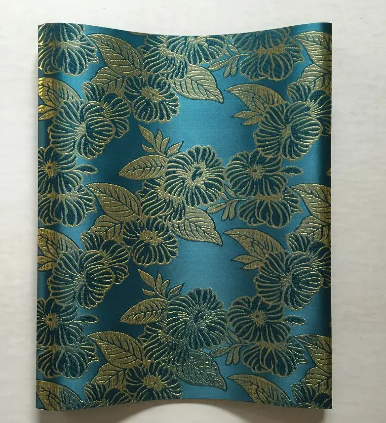 New Design African Headtie High Quality SEGO Teal Color 2016 Good Beautiful Flower Pattern Price | Дом и сад